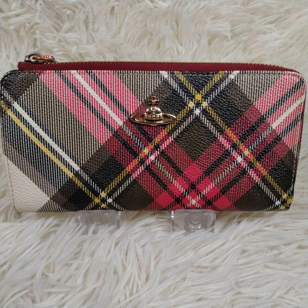 Vivienne Westwood - Vivienne Westwood 長財布 オーブ タータン Vivienne Westwood - Vivienne Westwood 長財布 オーブ タータン