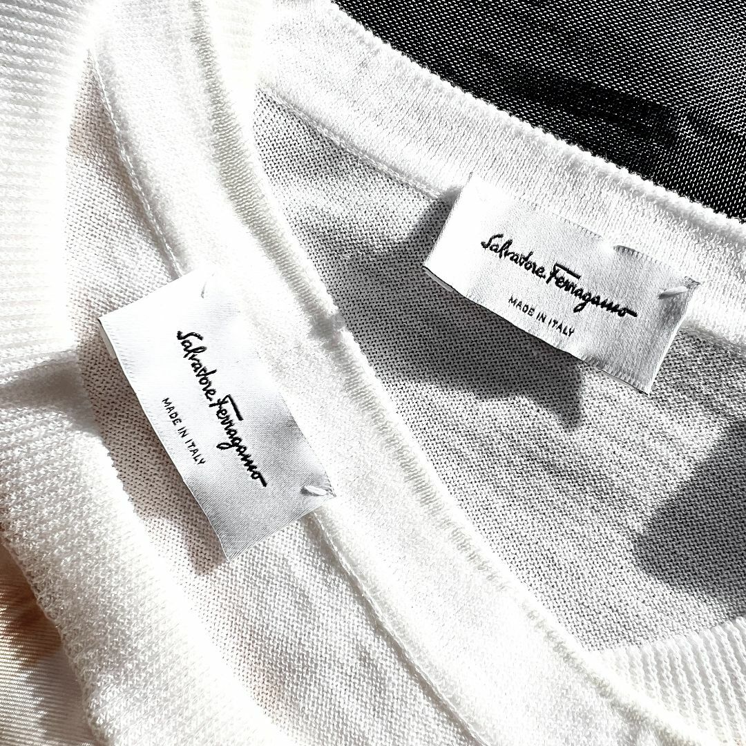 サルヴァトーレフェラガモ Salvatore Ferragamo シルクカシミヤ