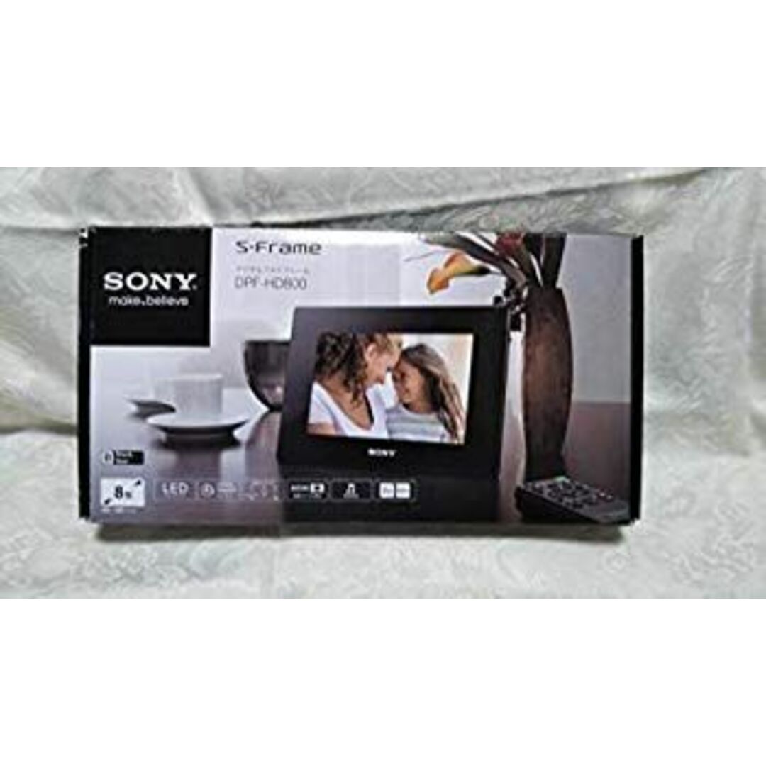 ソニー SONY デジタルフォトフレーム S-Frame HD800 8.0型 内蔵メモリー2GB ブラック DPF-HD800/B khxv5rg
