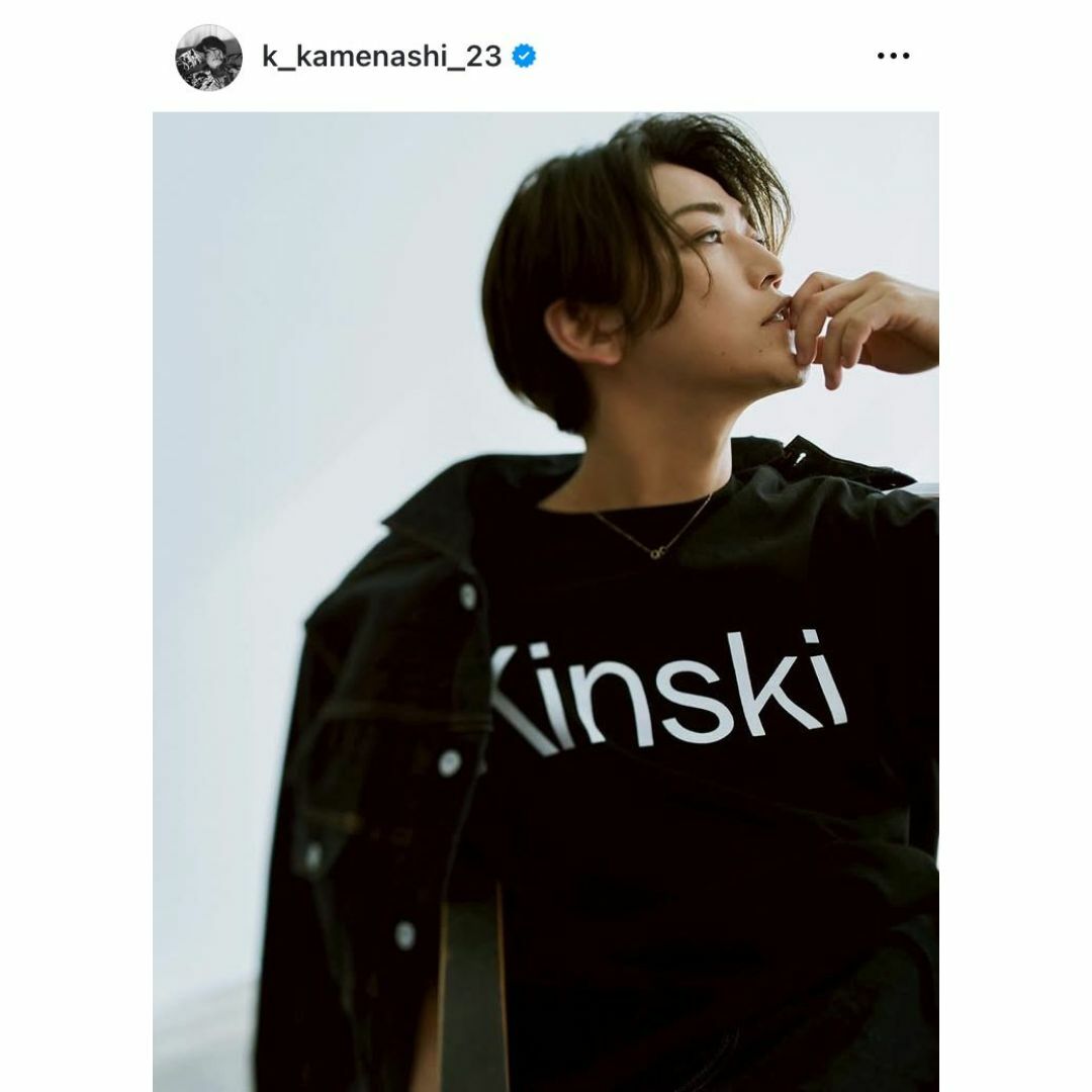 GDC - 亀梨和也 着用 GDC 25SS KINSKI T-Shirt Tシャツの通販 by GDC - 亀梨和也 着用 GDC 25SS KINSKI T-Shirt Tシャツの通販 by
