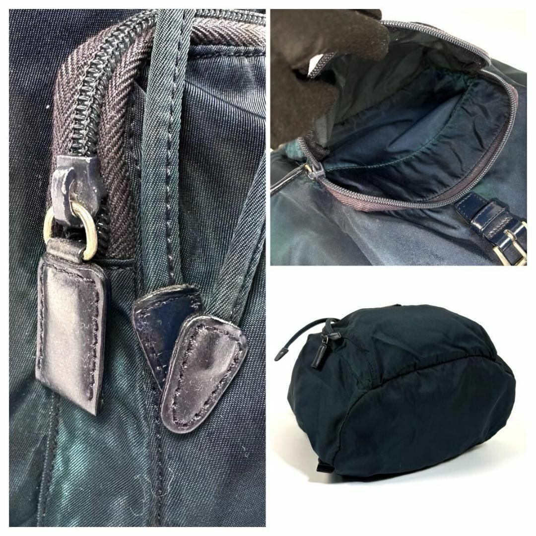 PRADA - 【美品】PRADA テスート ナイロン レザー リュック PRADA - 【美品】PRADA テスート ナイロン レザー リュック