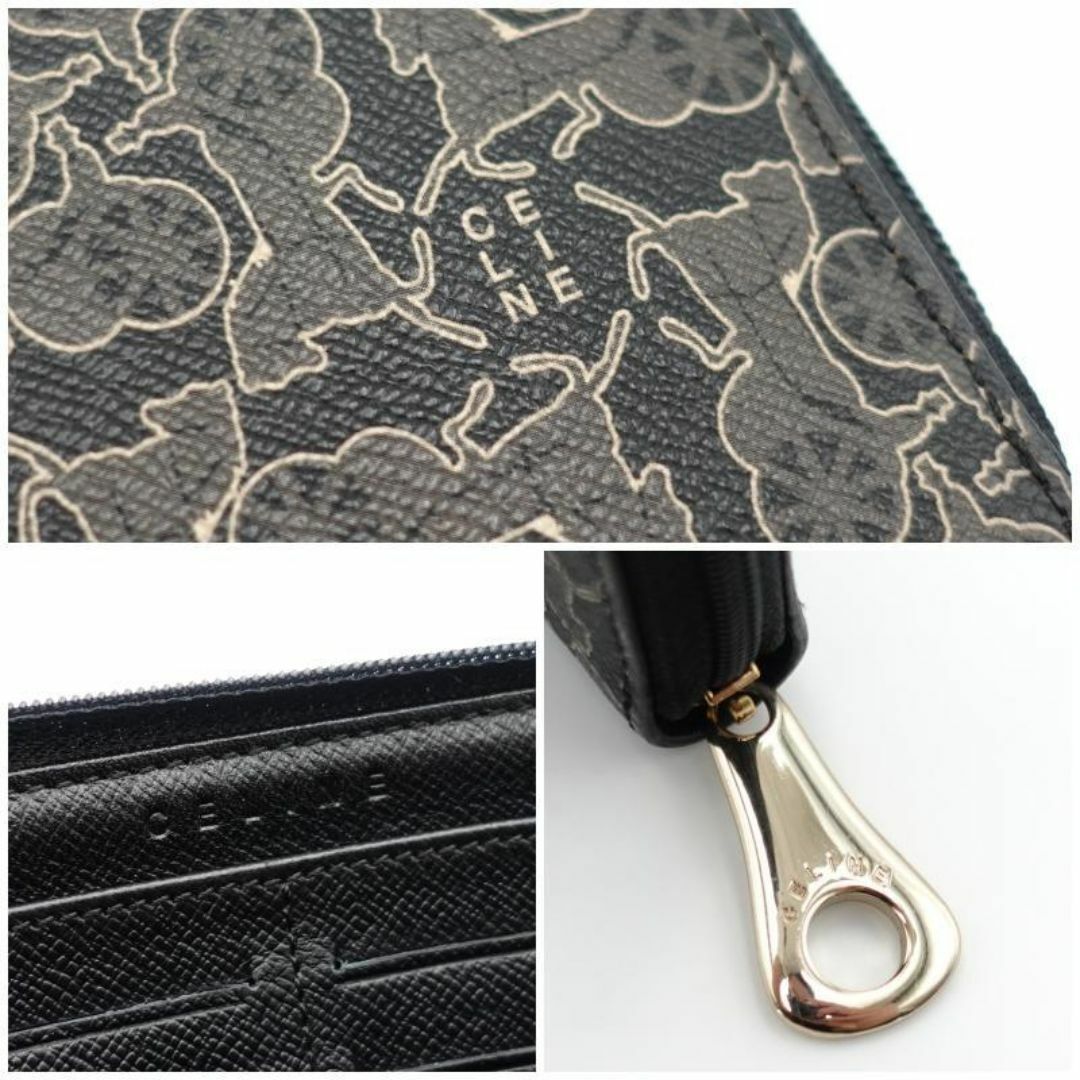 CELINE - 未使用 CELINE セリーヌ サルキー 馬車 ラウンド CELINE - 未使用 CELINE セリーヌ サルキー 馬車 ラウンド