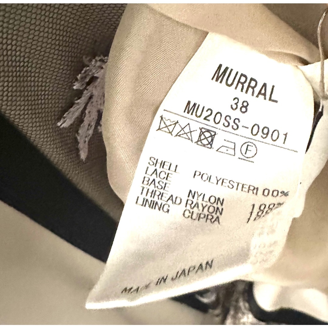 MURRAL - Murral 20SS Framed Flower Dress ワンピースの通販 by MURRAL - Murral 20SS Framed Flower Dress ワンピースの通販 by