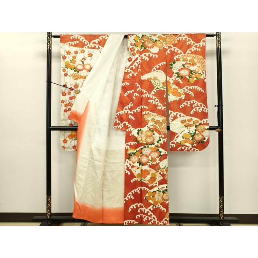 平和屋着物□豪華振袖 駒刺繍 地紙吉祥草花文 金彩 やまと誂製 平和屋着物□豪華振袖 駒刺繍 地紙吉祥草花文 金彩 やまと誂製