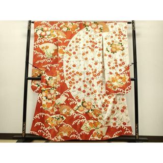平和屋着物□豪華振袖 駒刺繍 地紙吉祥草花文 金彩 やまと誂製 平和屋着物□豪華振袖 駒刺繍 地紙吉祥草花文 金彩 やまと誂製