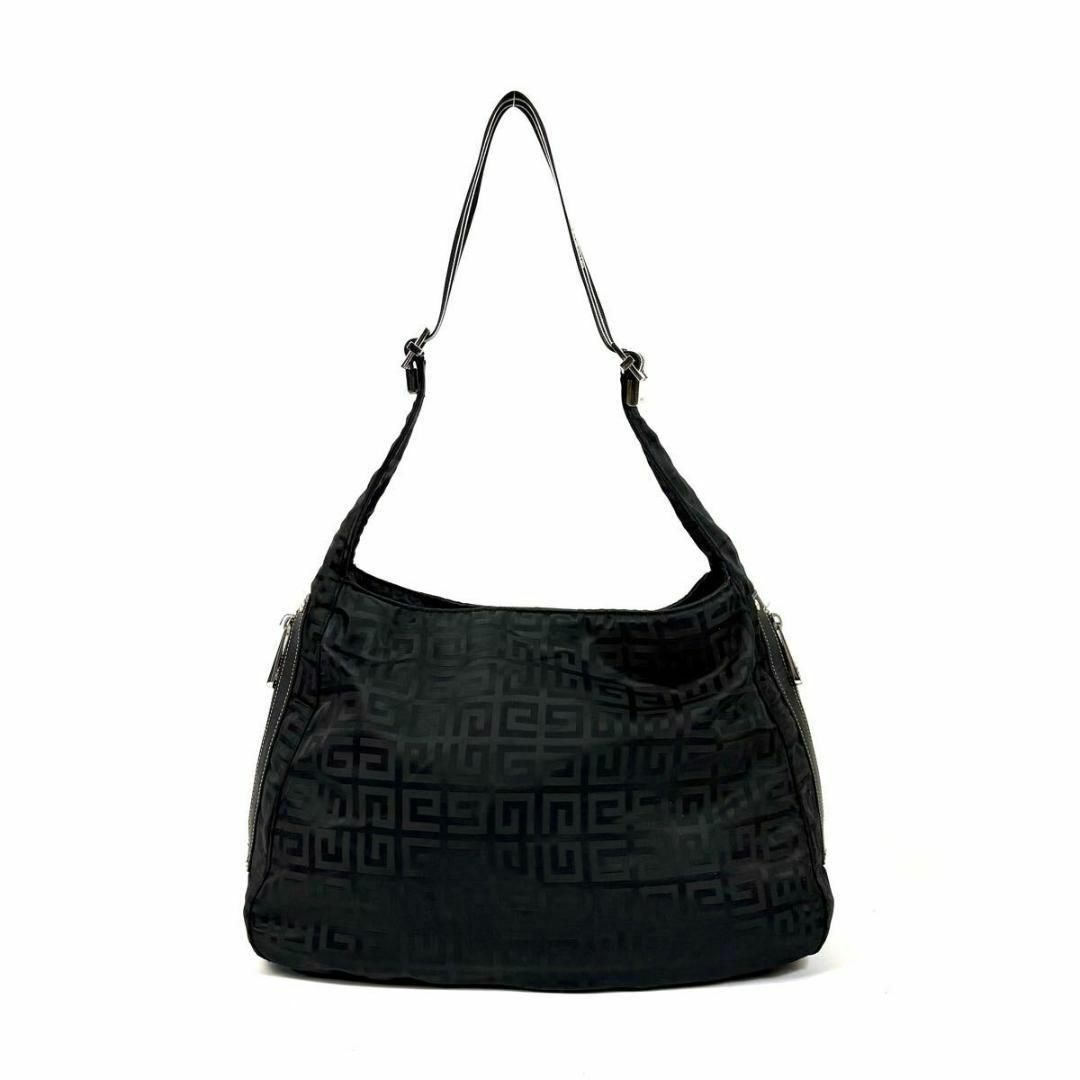 GIVENCHY - 【美品】GIVENCHY ハンドバッグ 肩掛け 総柄 グレー GIVENCHY - 【美品】GIVENCHY ハンドバッグ 肩掛け 総柄 グレー