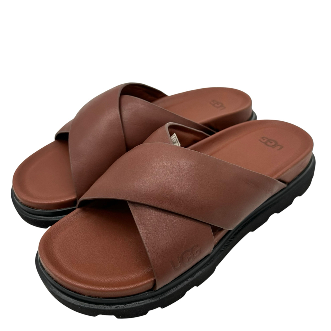 UGG - 〈新品〉UGG アグ【25cm】 キャピトラ クロスサンダル UGG - 〈新品〉UGG アグ【25cm】 キャピトラ クロスサンダル