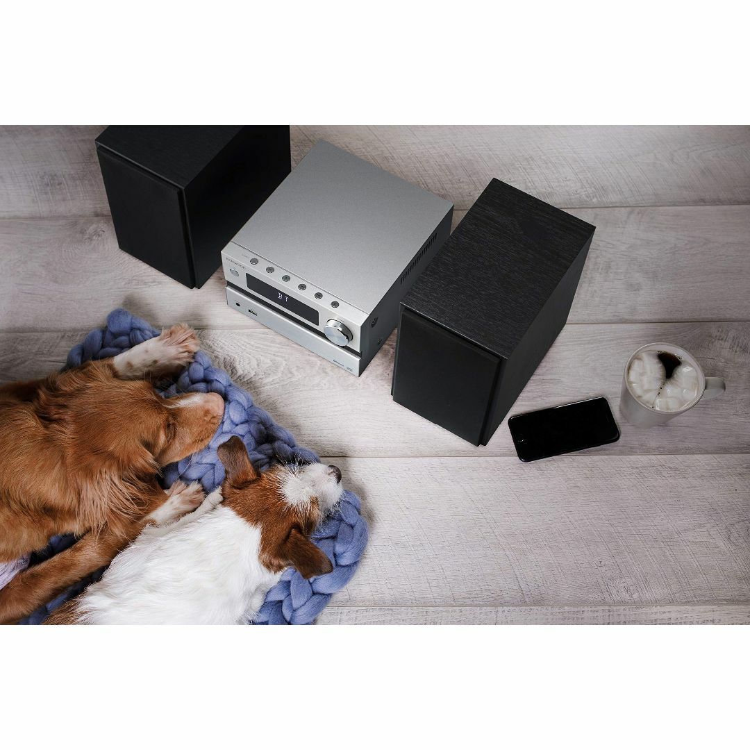 JVCケンウッド KENWOOD M-EB50-S コンパクトHi-Fiシステムの通販 JVCケンウッド KENWOOD M-EB50-S コンパクトHi-Fiシステムの通販