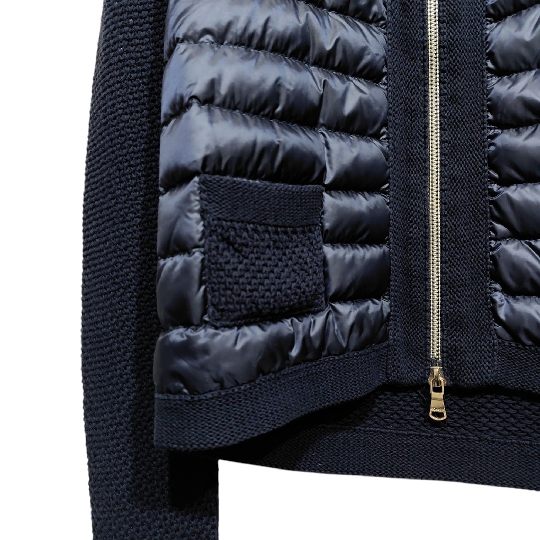 MONCLER - モンクレール Alla Coreana ダウンニットカーディガン MONCLER - モンクレール Alla Coreana ダウンニットカーディガン