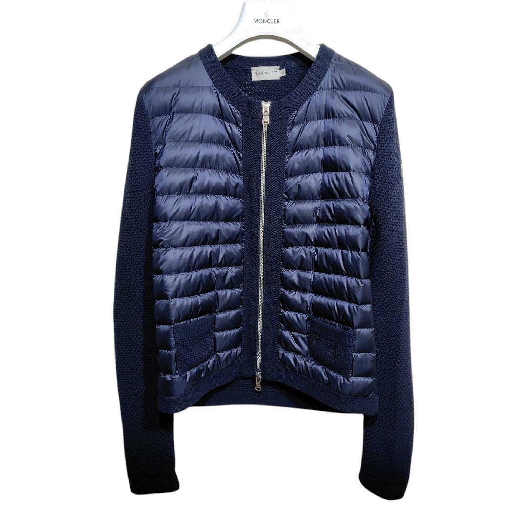 MONCLER - モンクレール Alla Coreana ダウンニットカーディガン MONCLER - モンクレール Alla Coreana ダウンニットカーディガン