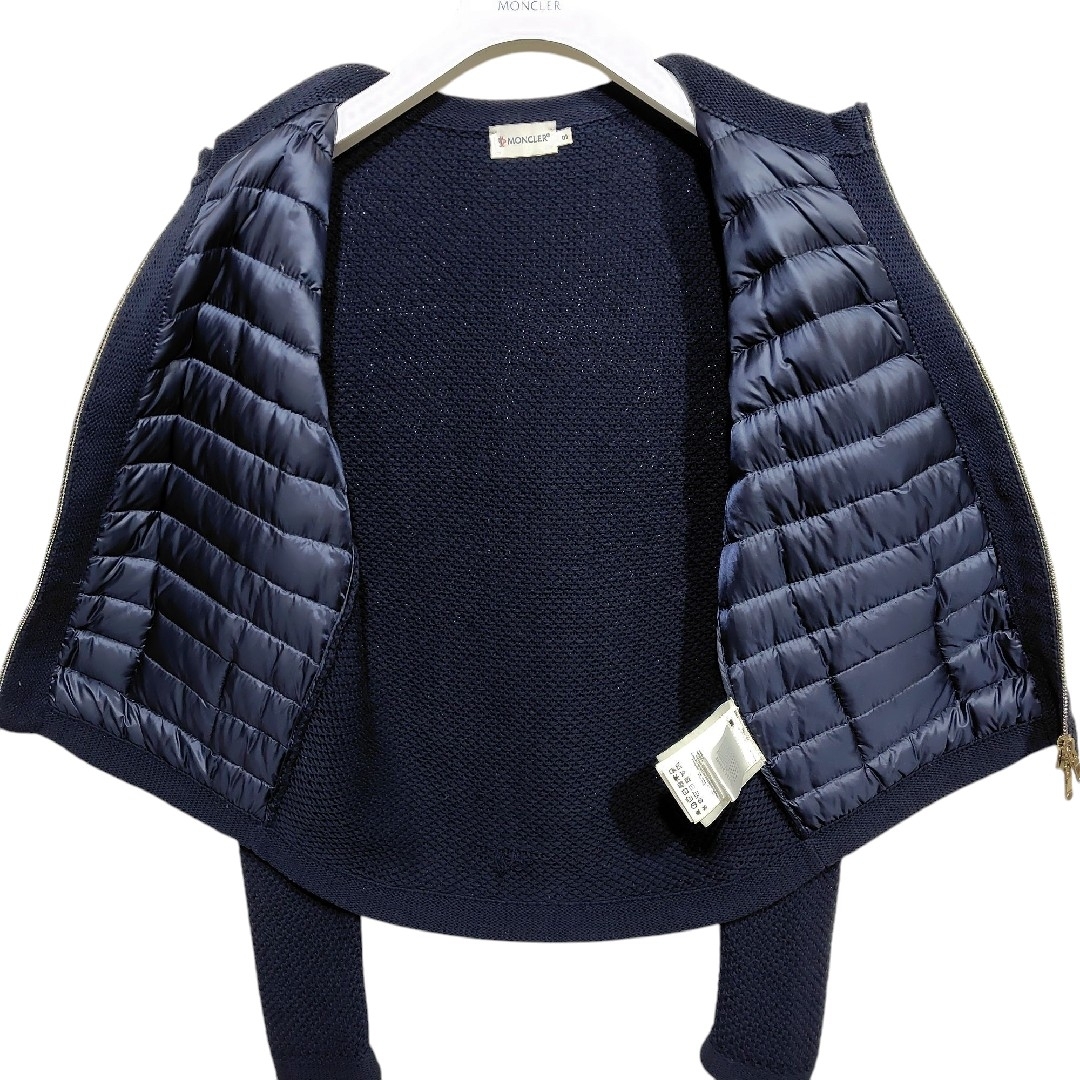 MONCLER - モンクレール Alla Coreana ダウンニットカーディガン MONCLER - モンクレール Alla Coreana ダウンニットカーディガン