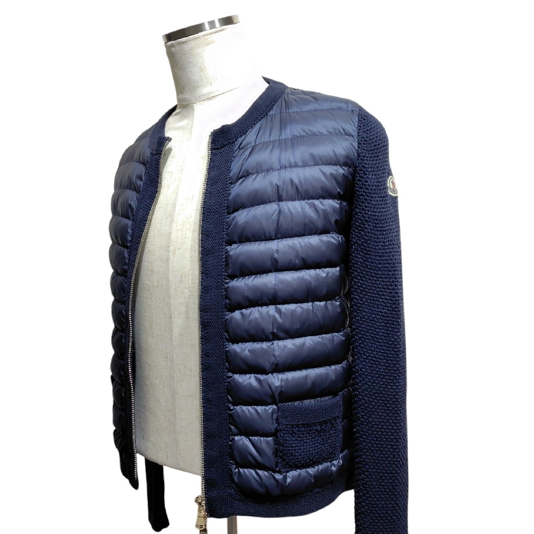 MONCLER - モンクレール Alla Coreana ダウンニットカーディガン MONCLER - モンクレール Alla Coreana ダウンニットカーディガン