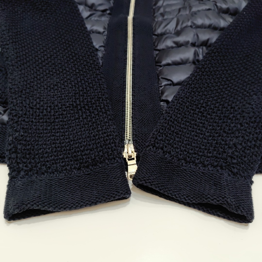 MONCLER - モンクレール Alla Coreana ダウンニットカーディガン MONCLER - モンクレール Alla Coreana ダウンニットカーディガン
