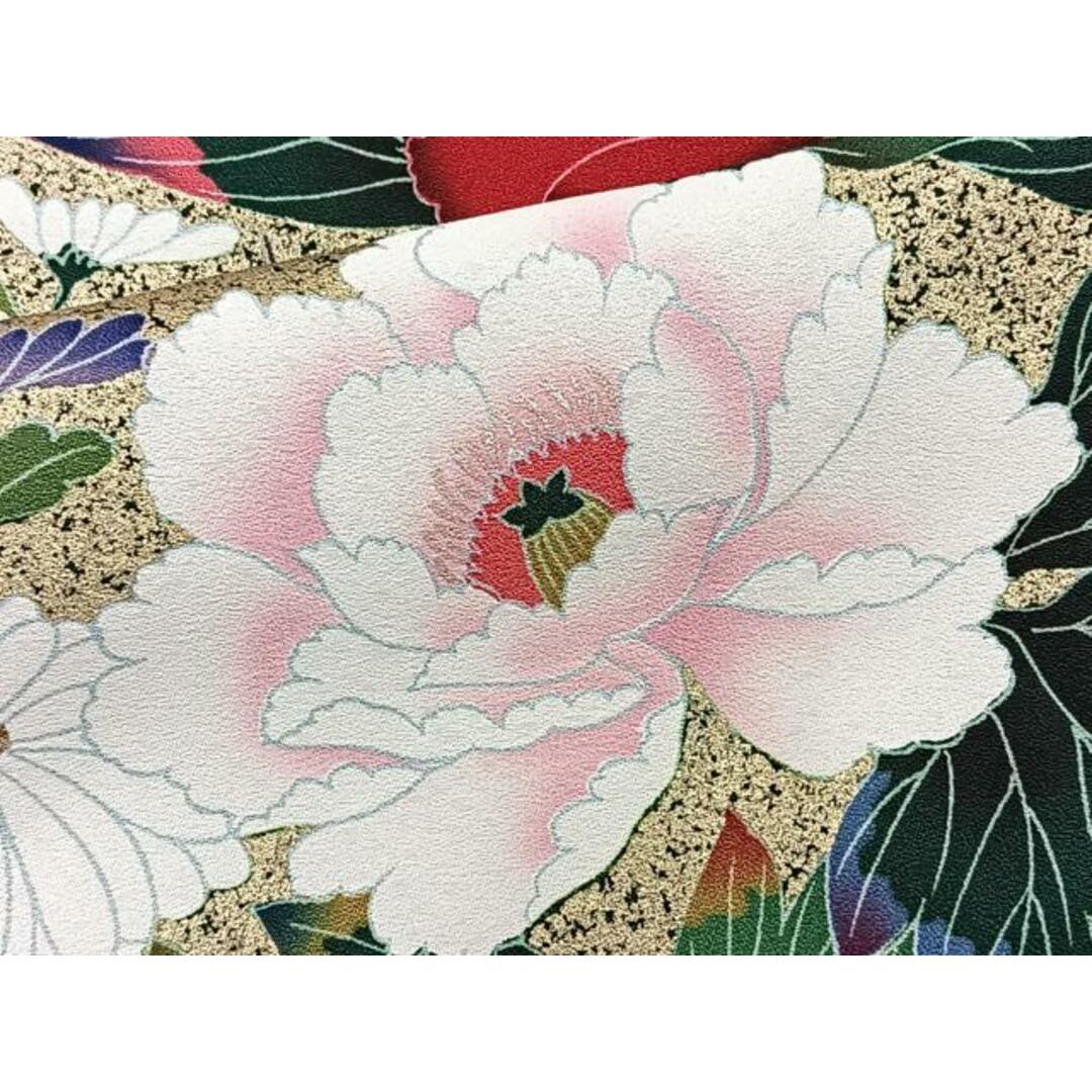 平和屋着物□豪華振袖 駒刺繍 花蝶文 暈し染め 金彩 正絹 逸品 平和屋着物□豪華振袖 駒刺繍 花蝶文 暈し染め 金彩 正絹 逸品