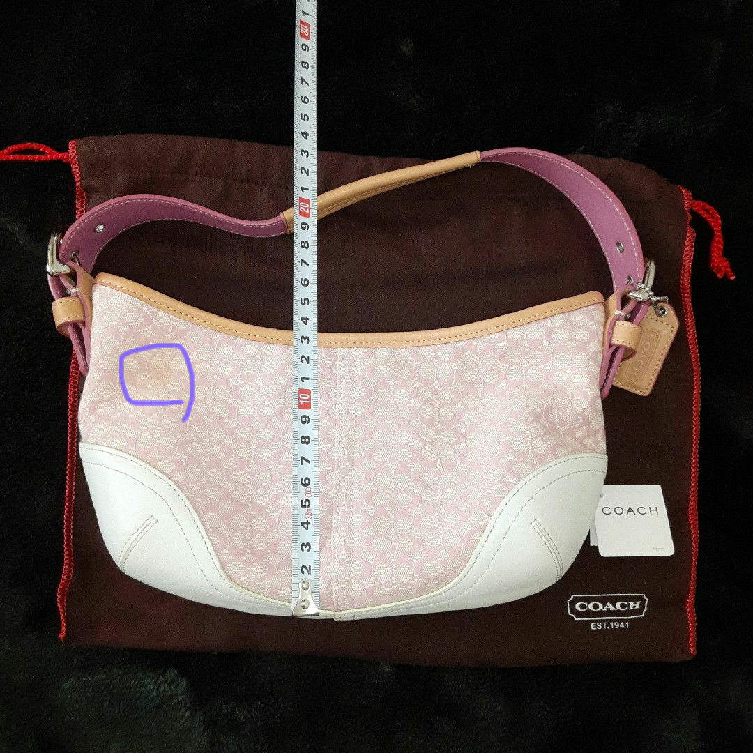 COACH - 新品未使用 COACH コーチ シグネチャー ミニショルダー COACH - 新品未使用 COACH コーチ シグネチャー ミニショルダー