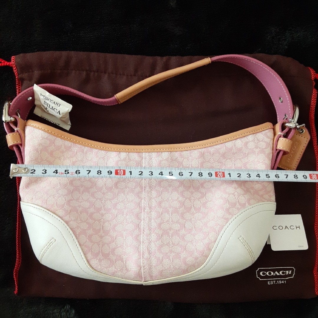 COACH - 新品未使用 COACH コーチ シグネチャー ミニショルダー COACH - 新品未使用 COACH コーチ シグネチャー ミニショルダー