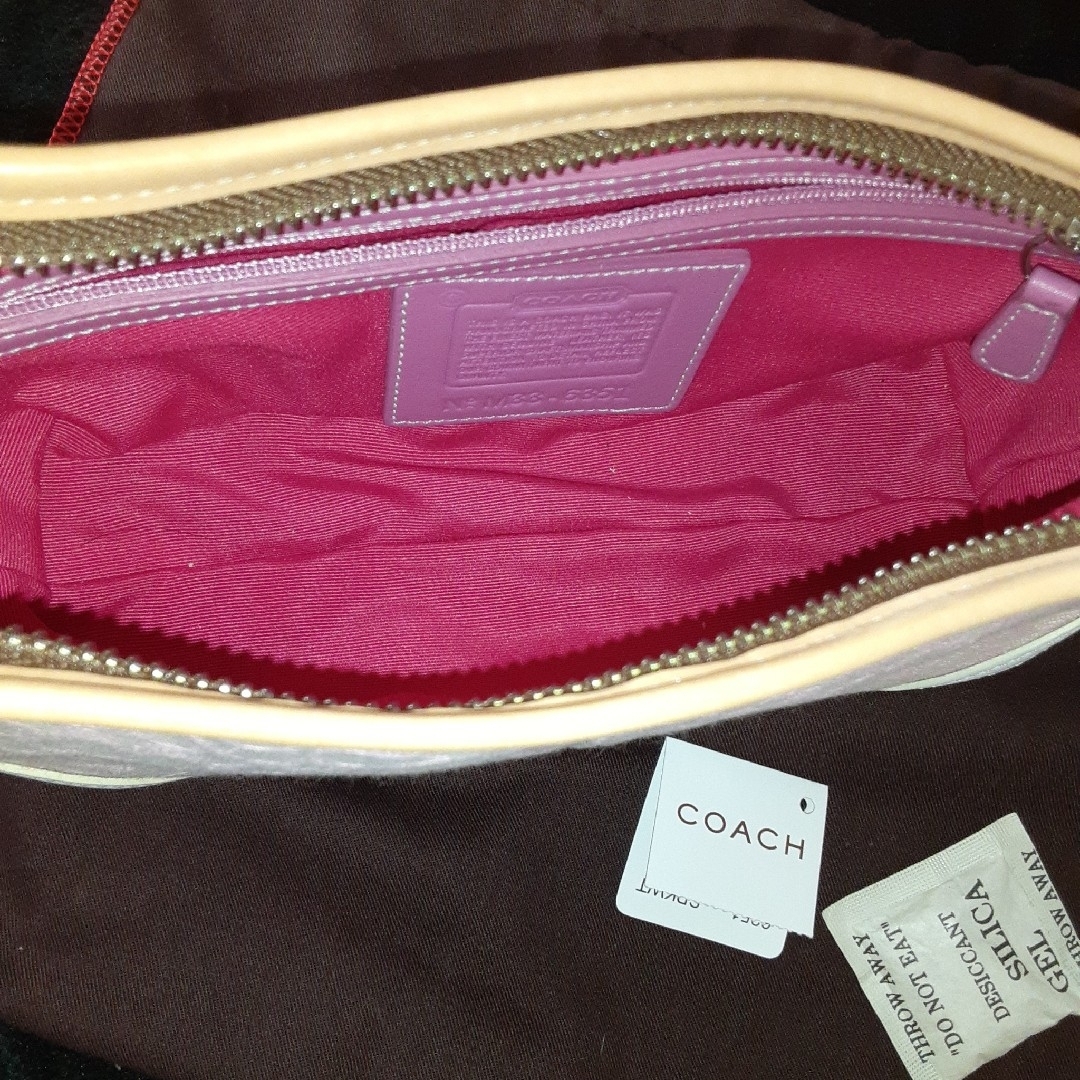 COACH - 新品未使用 COACH コーチ シグネチャー ミニショルダー COACH - 新品未使用 COACH コーチ シグネチャー ミニショルダー