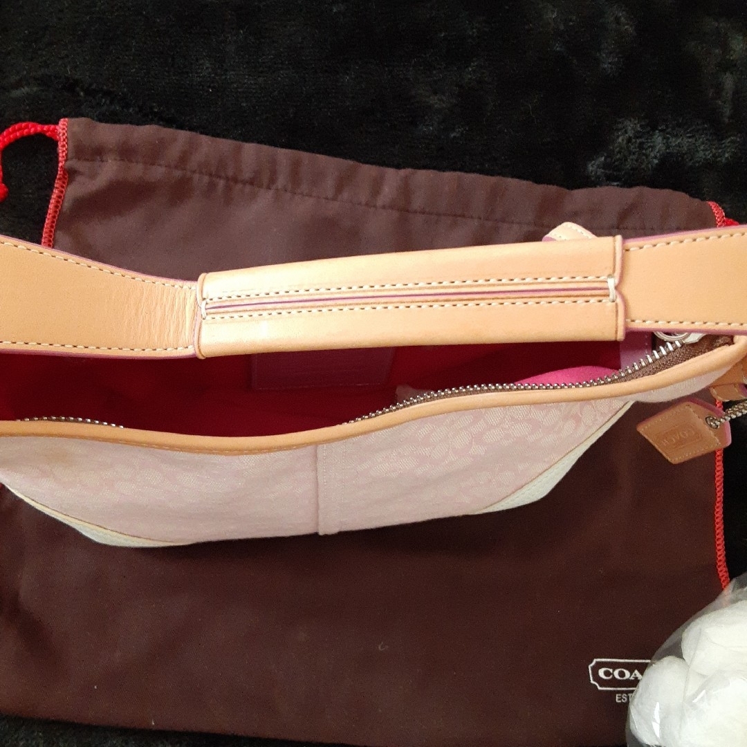 COACH - 新品未使用 COACH コーチ シグネチャー ミニショルダー COACH - 新品未使用 COACH コーチ シグネチャー ミニショルダー
