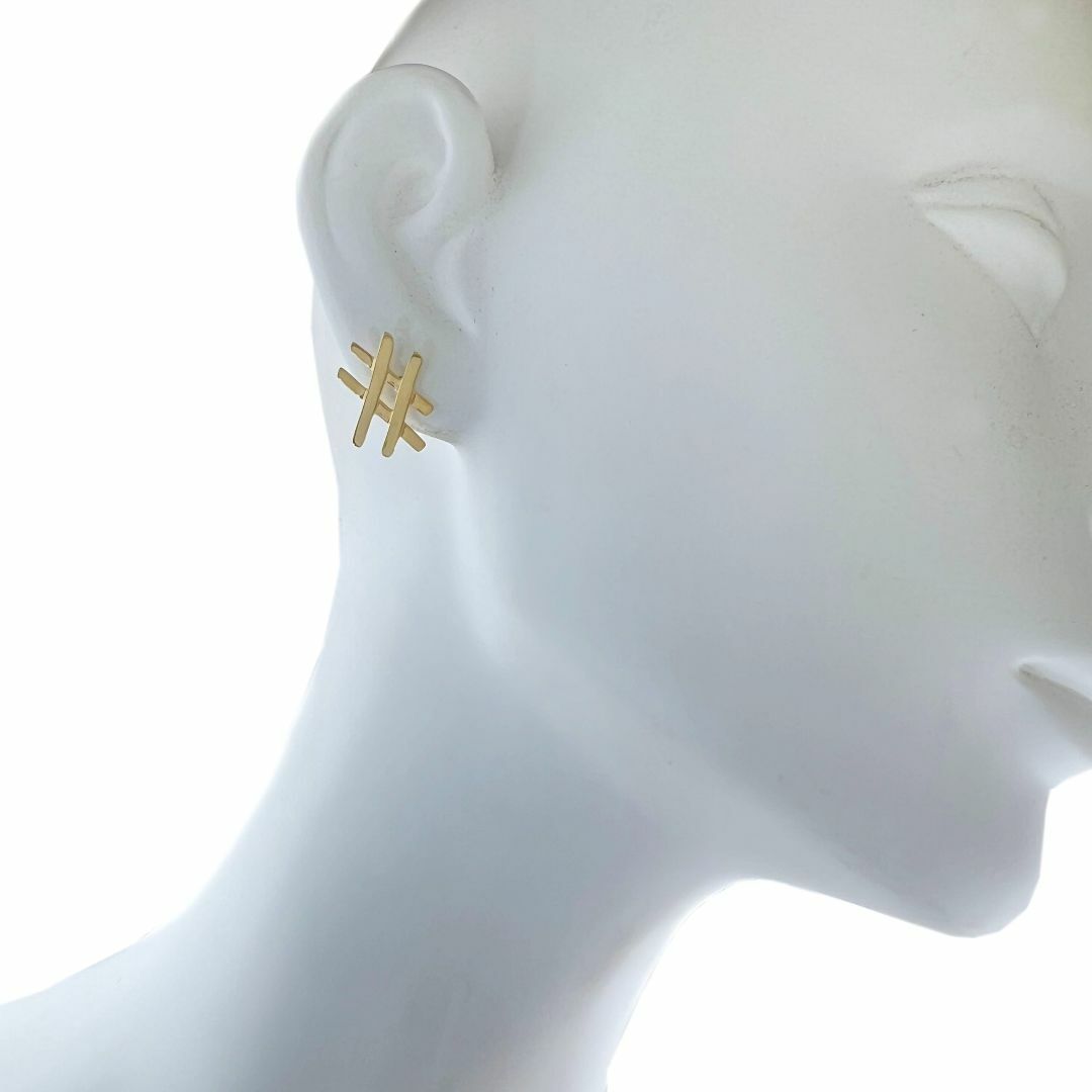 Tiffany & Co. - ティファニー ピアス 18K ラージ ダブルキス Tiffany & Co. - ティファニー ピアス 18K ラージ ダブルキス