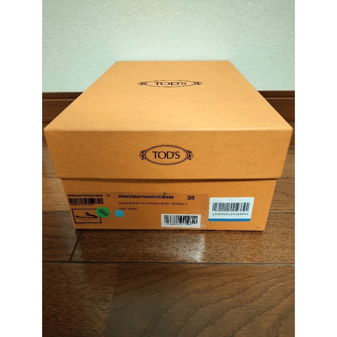 TOD'S - 美品【トッズ】スタッズフリンジサンダル 35(22cm TOD'S - 美品【トッズ】スタッズフリンジサンダル 35(22cm