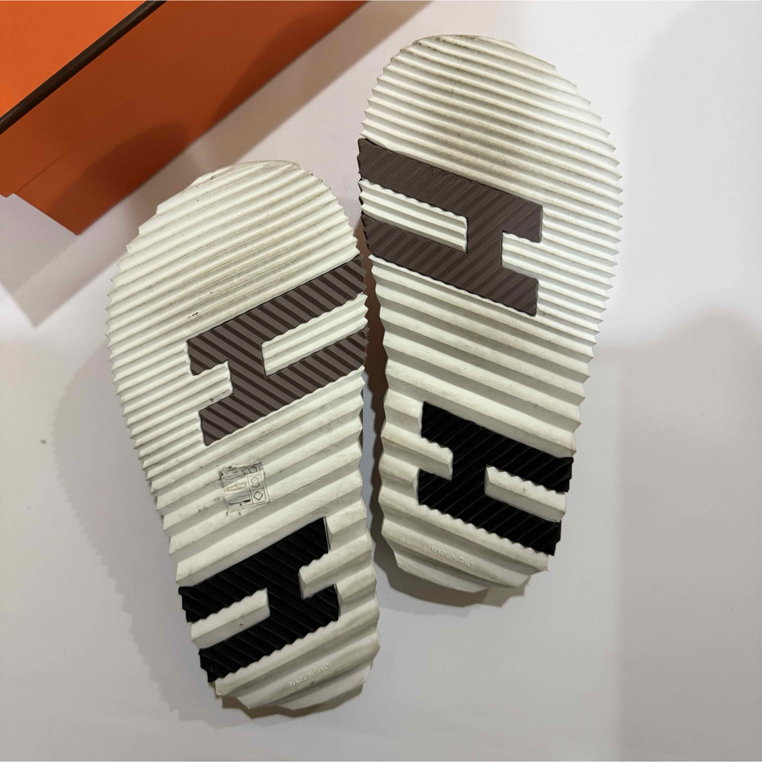 HERMES - エルメス*サンダル*インフラ*ピンク*ベージュの HERMES - エルメス*サンダル*インフラ*ピンク*ベージュの