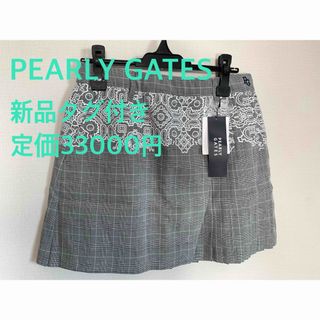 PEARLY GATES - 【新品タグ付き】PEARLY GATES グレンチェック柄 PEARLY GATES - 【新品タグ付き】PEARLY GATES グレンチェック柄