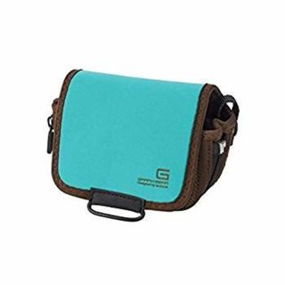 エレコム ミラーレス一眼カメラケース ソフトタイプ マチ拡張機能付き Sサイズ ブルー DGB-S022BU w17b8b5(ケース/バッグ)
