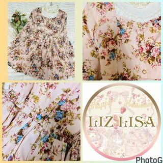 LIZ LISA - Romantic Cosmetics ワンピース ブラックの通販 by LIZ LISA - Romantic Cosmetics ワンピース ブラックの通販 by
