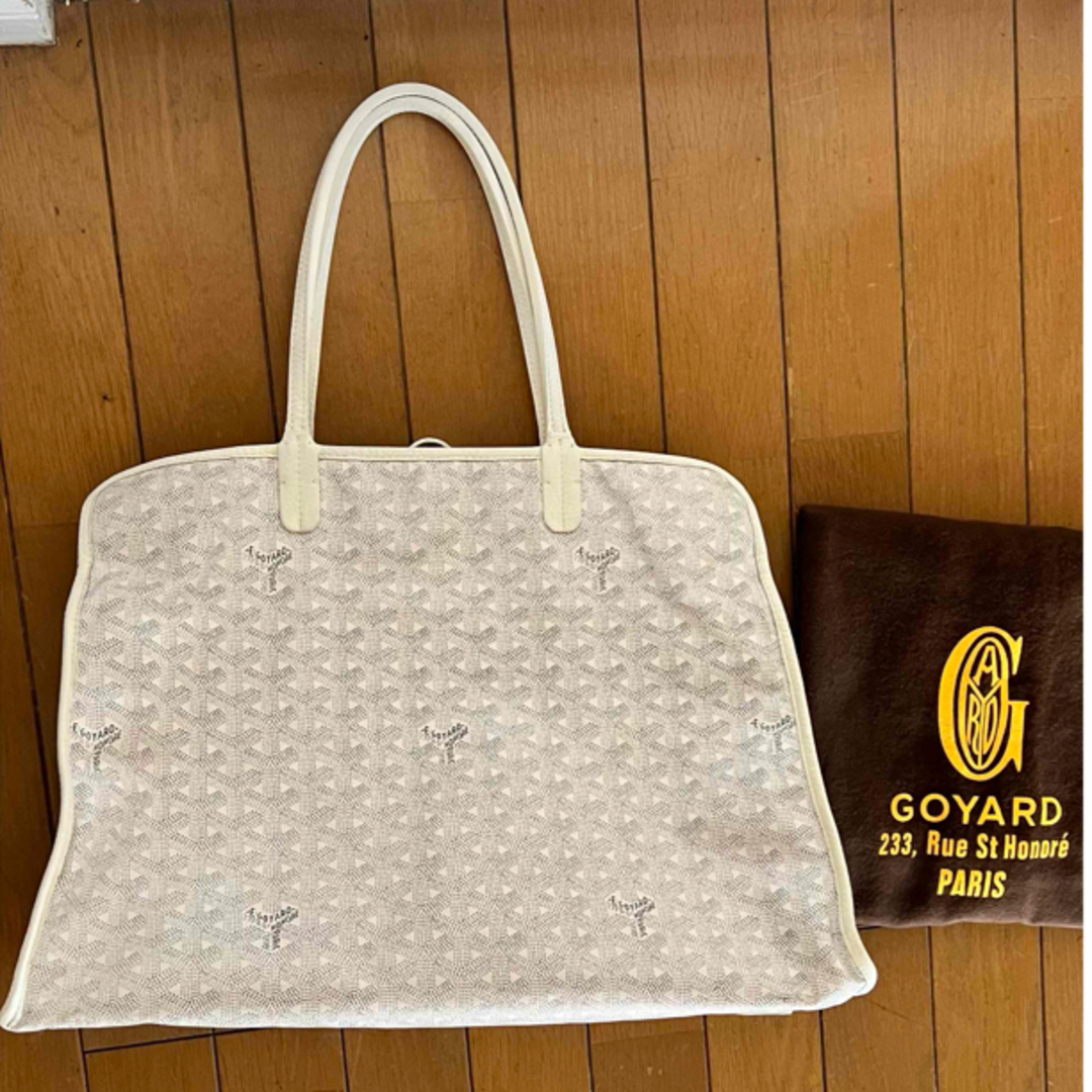 GOYARD - セール正規品ゴヤール アーディ 白ホワイトファスナー GOYARD - セール正規品ゴヤール アーディ 白ホワイトファスナー