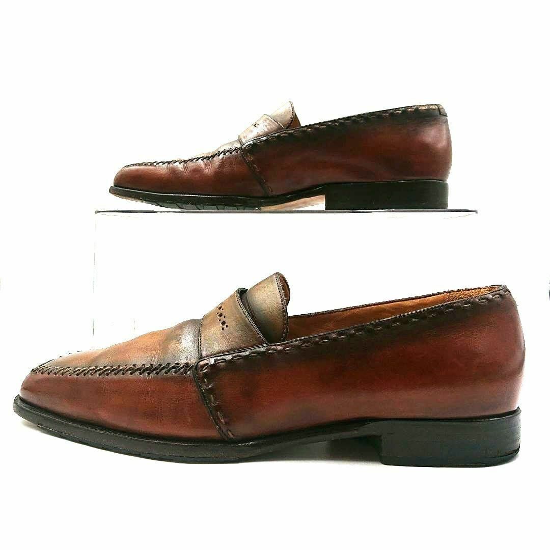 BERLUTI - 良品○ベルルッティ コインローファー 革靴 レザー BERLUTI - 良品○ベルルッティ コインローファー 革靴 レザー