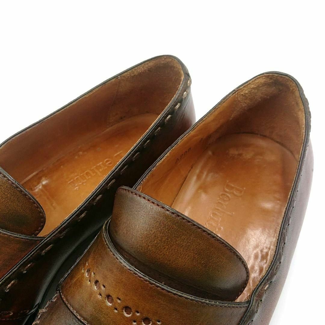 BERLUTI - 良品○ベルルッティ コインローファー 革靴 レザー BERLUTI - 良品○ベルルッティ コインローファー 革靴 レザー