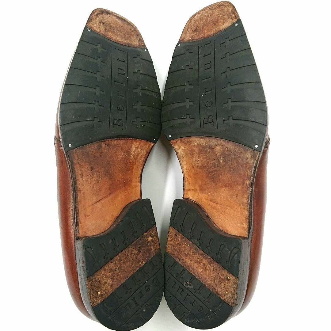 BERLUTI - 良品○ベルルッティ コインローファー 革靴 レザー BERLUTI - 良品○ベルルッティ コインローファー 革靴 レザー