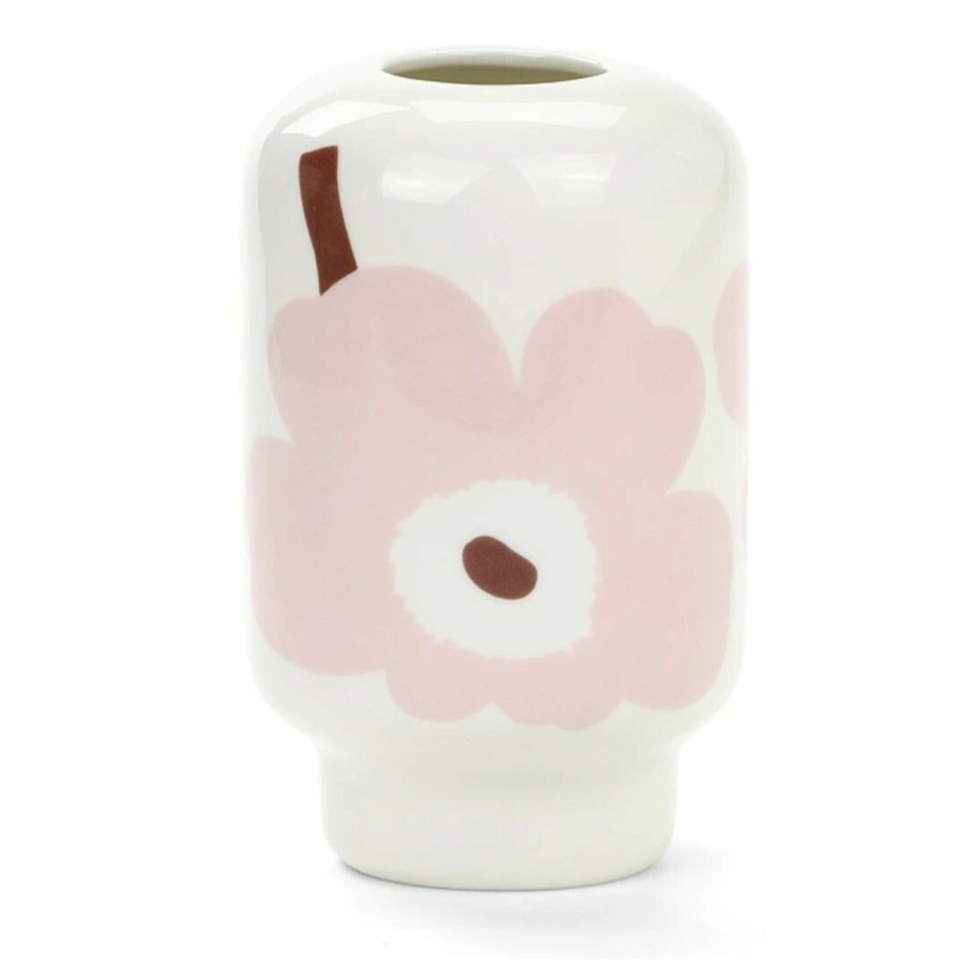 marimekko - 新品 マリメッコ ウニッコ ベース 花瓶 ピンク 箱 marimekko - 新品 マリメッコ ウニッコ ベース 花瓶 ピンク 箱