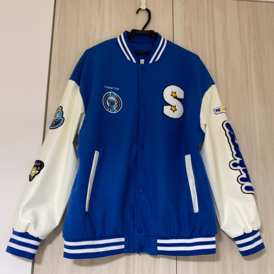 青と白のスタジャンの通販 by ヾ(@⌒ー⌒@)ノshop|ラクマ 青と白のスタジャンの通販 by ヾ(@⌒ー⌒@)ノshop|ラクマ