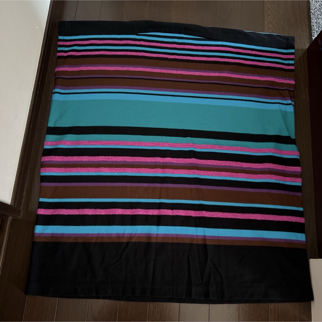 ISSEY MIYAKE - 美品イッセイミヤケmeボーダーチュニック☆の ISSEY MIYAKE - 美品イッセイミヤケmeボーダーチュニック☆の