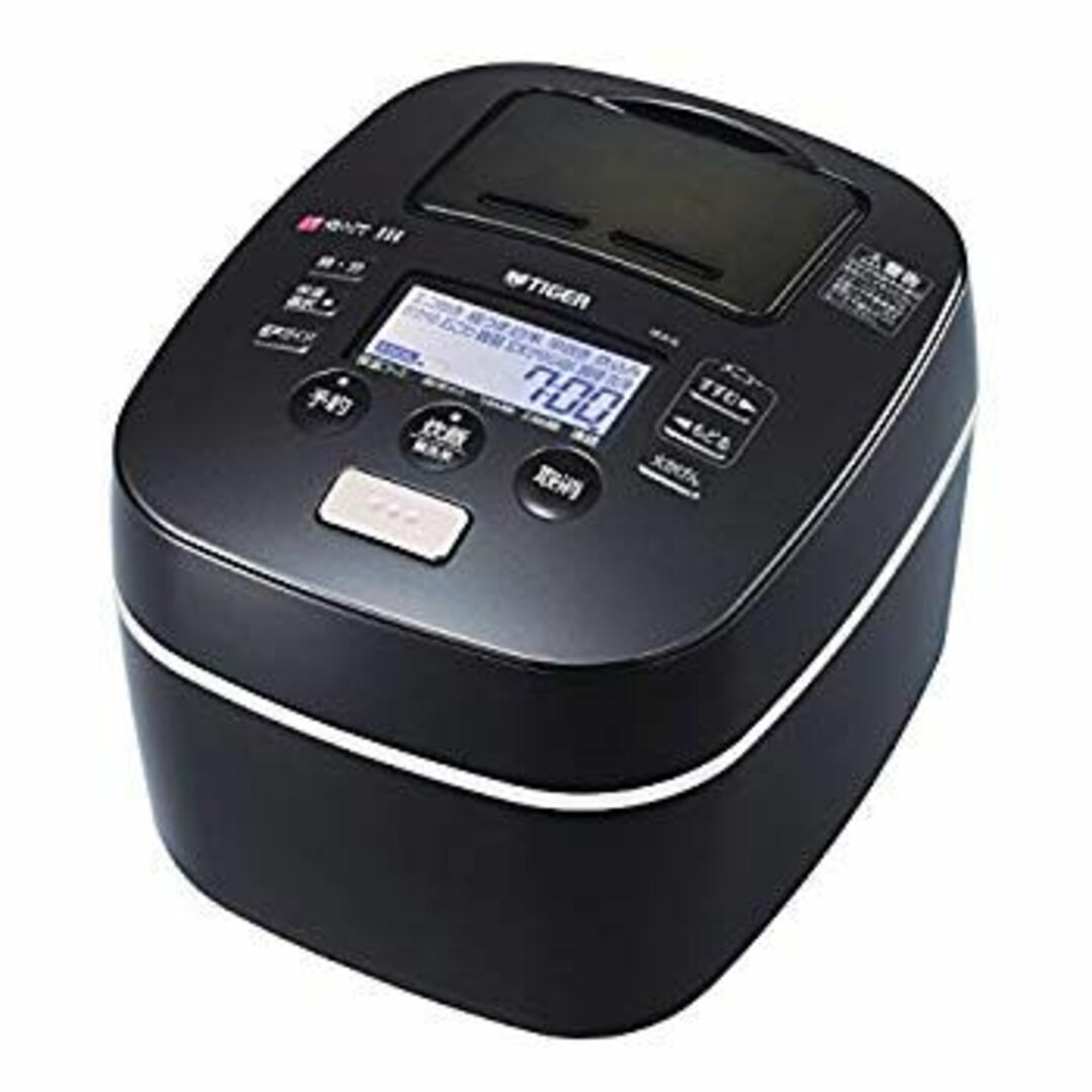 タイガー 炊飯器 土鍋圧力IH 「炊きたて」 5.5合 ブラック JKX-G100-K rdzdsi3 スマホ/家電/カメラの調理家電(炊飯器)の商品写真