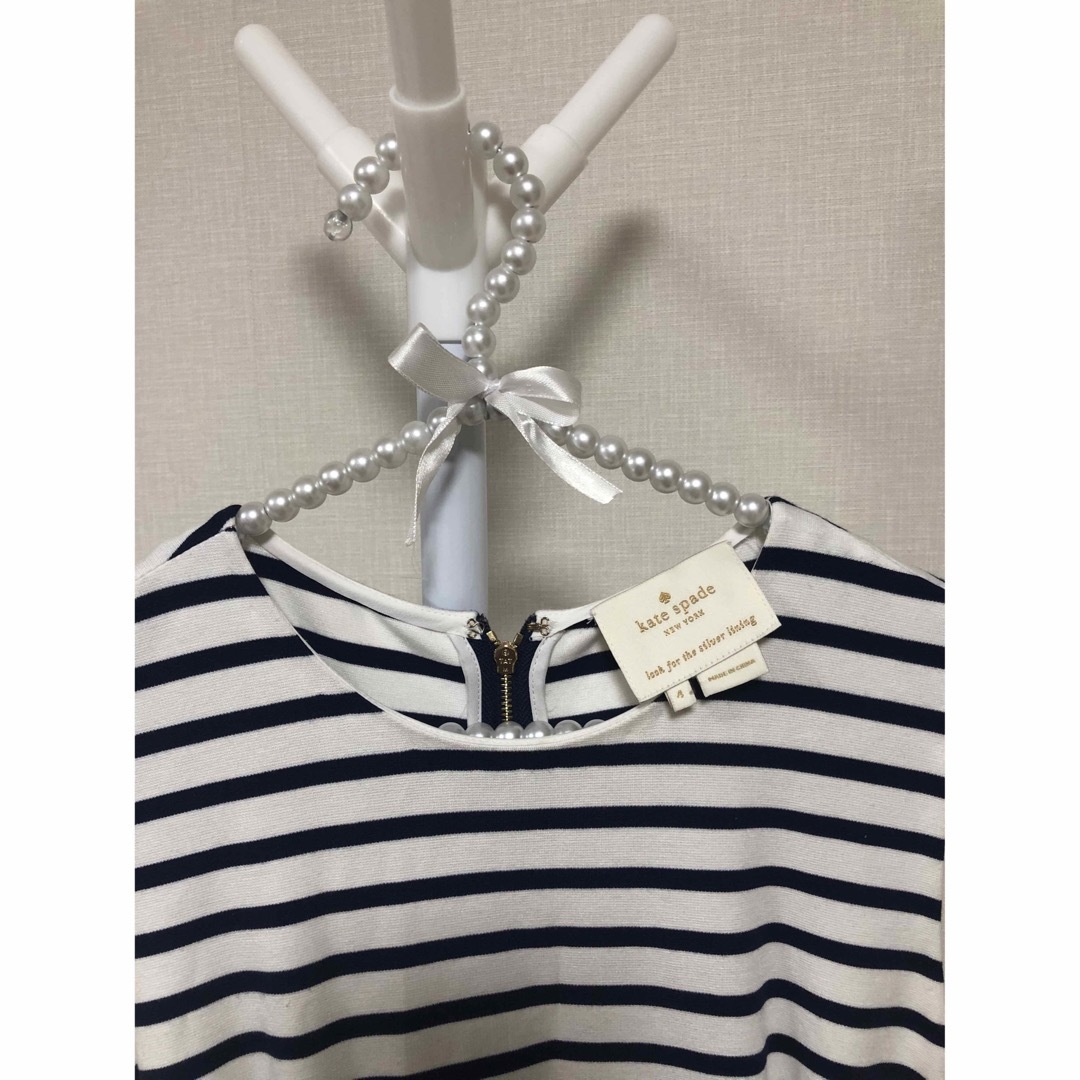 kate spade NEW YORK - ケイトスペード ボーダー ワンピース kate spade NEW YORK - ケイトスペード ボーダー ワンピース