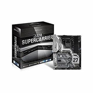 ASRock Intel Z270チップセット搭載 ATXマザーボード Z270 SuperCarrier dwos6rj(PCパーツ)