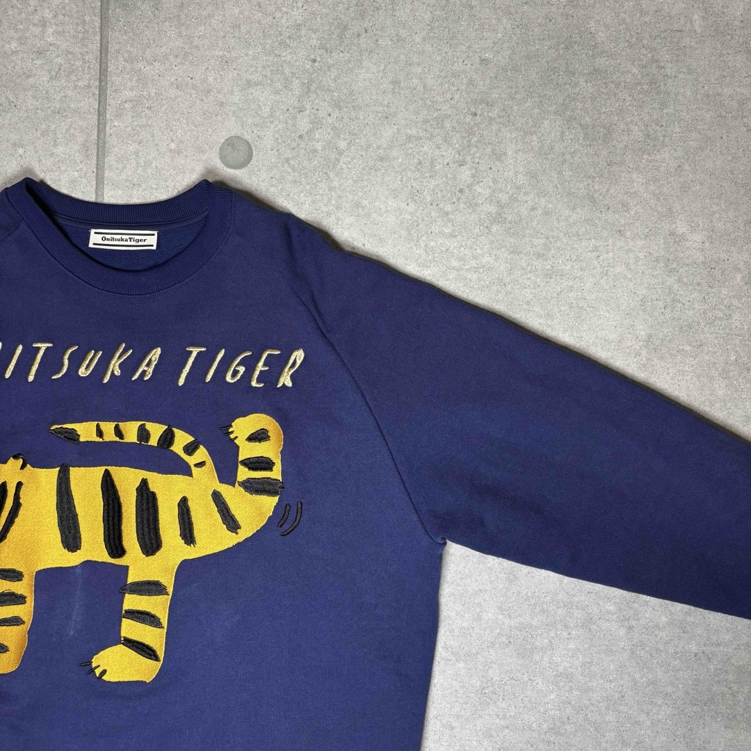 Onitsuka Tiger - オニツカタイガー スウェット 虎 全面刺繍 肉 Onitsuka Tiger - オニツカタイガー スウェット 虎 全面刺繍 肉