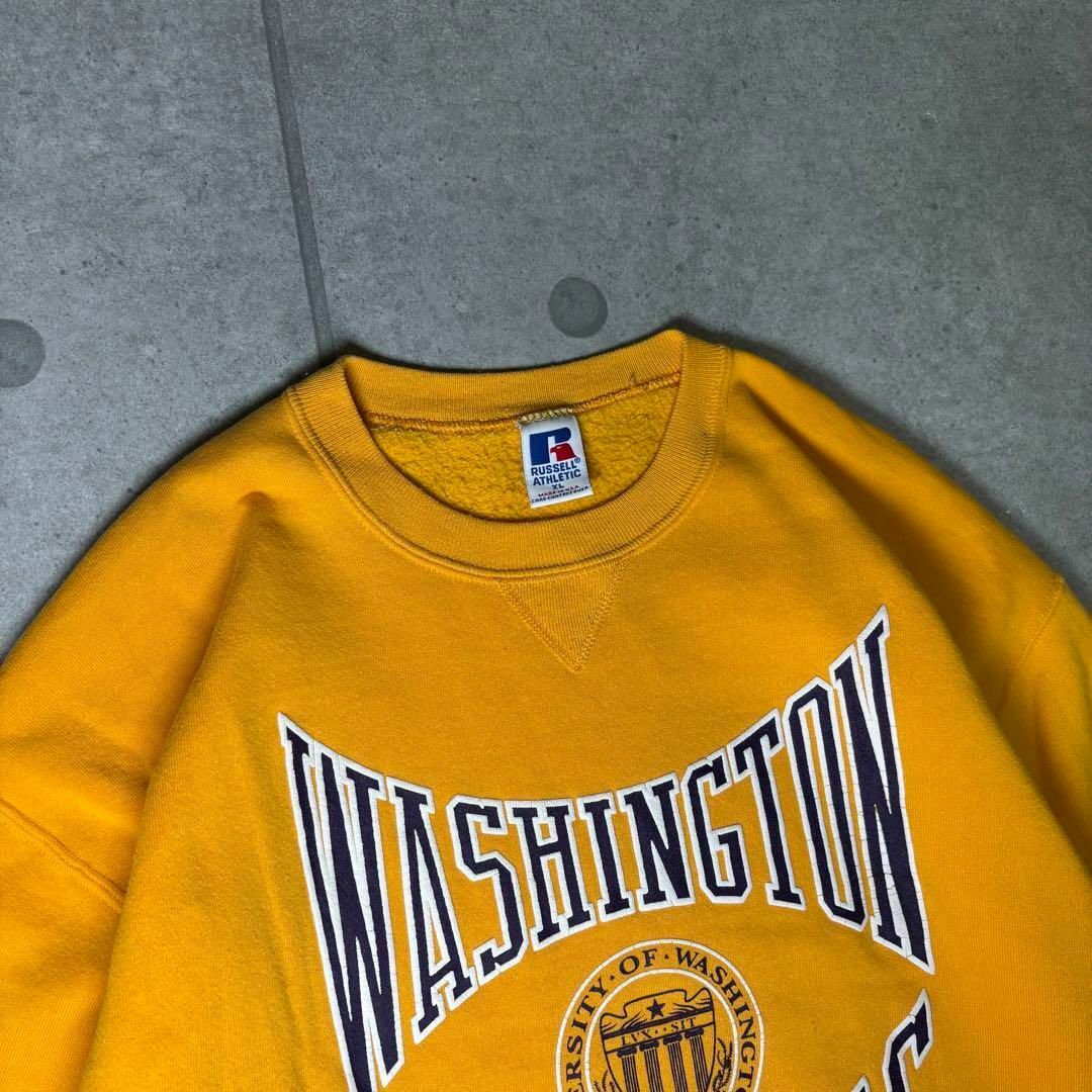 Russell Athletic - ラッセル スウェット カレッジ 三段プリント Russell Athletic - ラッセル スウェット カレッジ 三段プリント