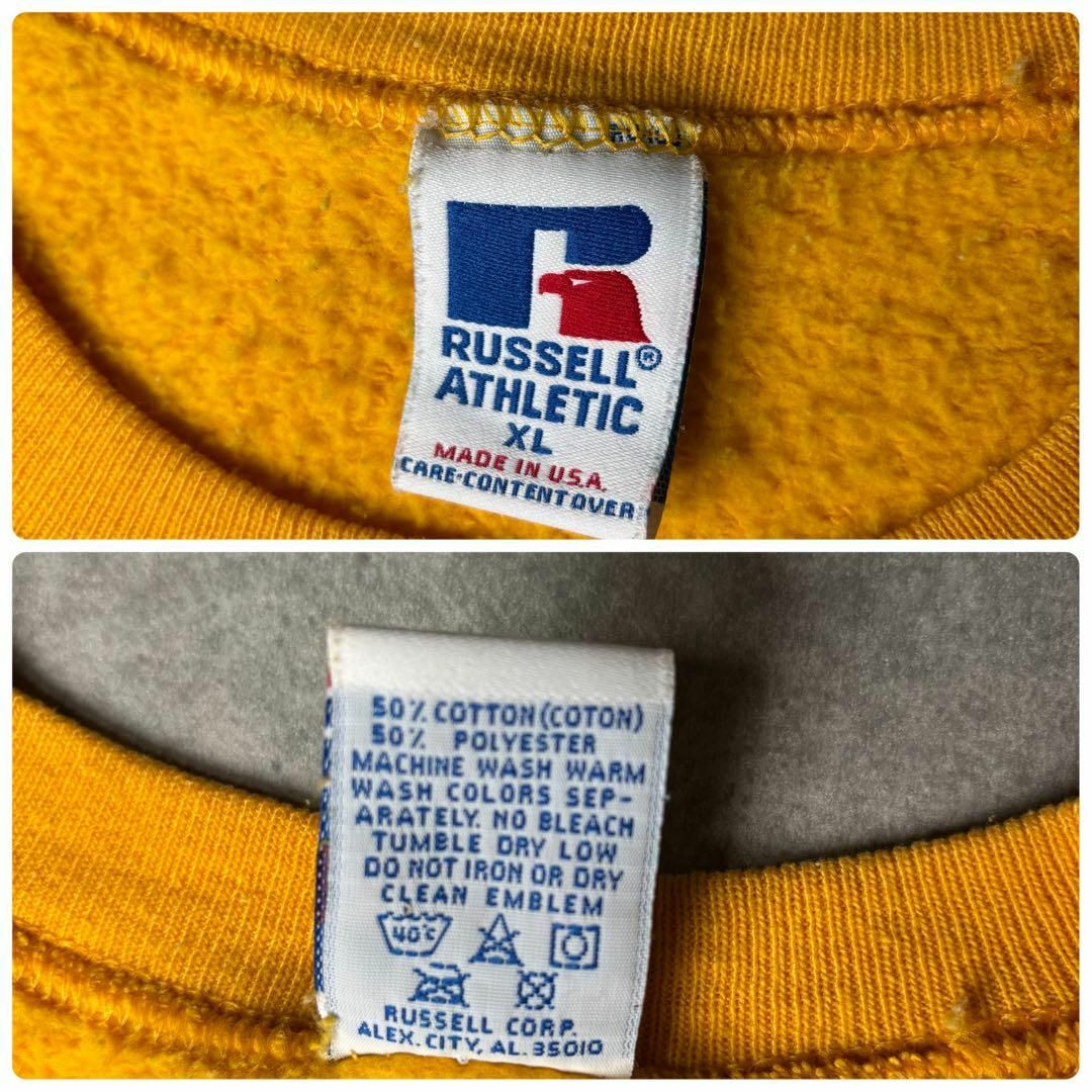 Russell Athletic - ラッセル スウェット カレッジ 三段プリント Russell Athletic - ラッセル スウェット カレッジ 三段プリント