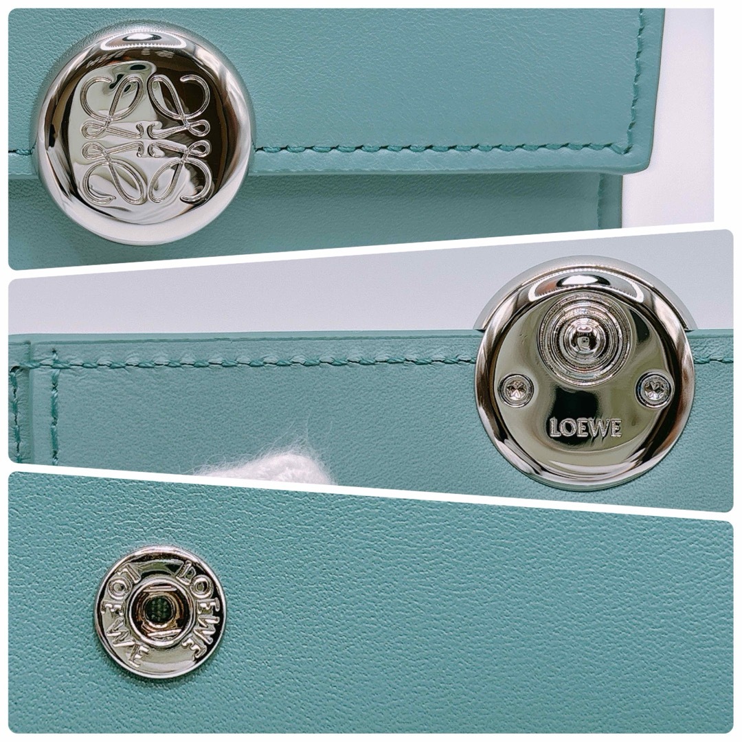 LOEWE - 未使用 LOEWE ロエベ ペブル バーティカルウォレット LOEWE - 未使用 LOEWE ロエベ ペブル バーティカルウォレット