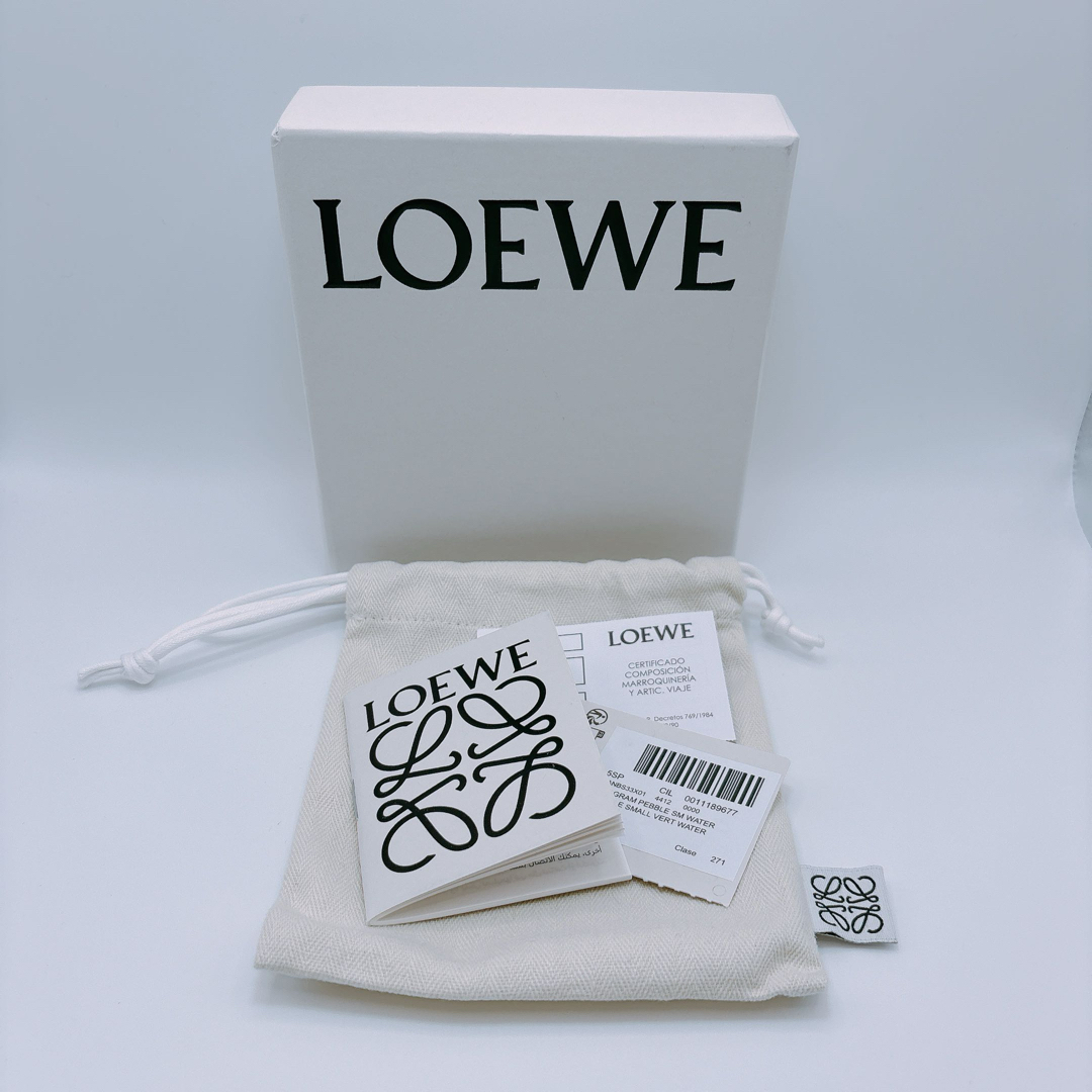LOEWE - 未使用 LOEWE ロエベ ペブル バーティカルウォレット LOEWE - 未使用 LOEWE ロエベ ペブル バーティカルウォレット