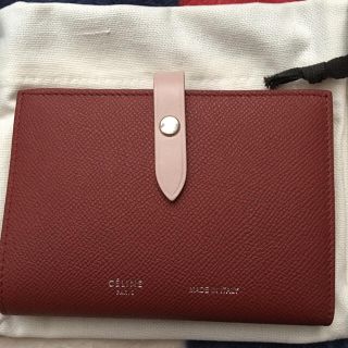 セリーヌ(celine)の   【mi様専用】セリーヌ バイカラーストラップ 財布 ミディアム(財布)