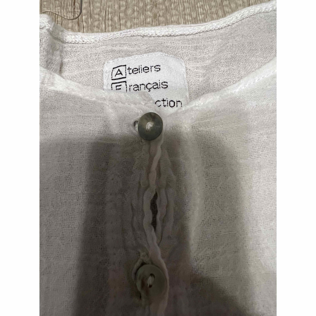 Plage - plage アトリエフランセ 別注 HENLY NECK L/SL シャツの Plage - plage アトリエフランセ 別注 HENLY NECK L/SL シャツの