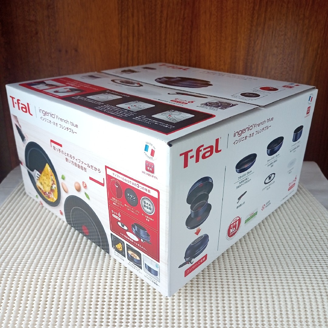 T-fal - 【新品未開封品】セット6 フレンチブルー インジニオ T-fal - 【新品未開封品】セット6 フレンチブルー インジニオ