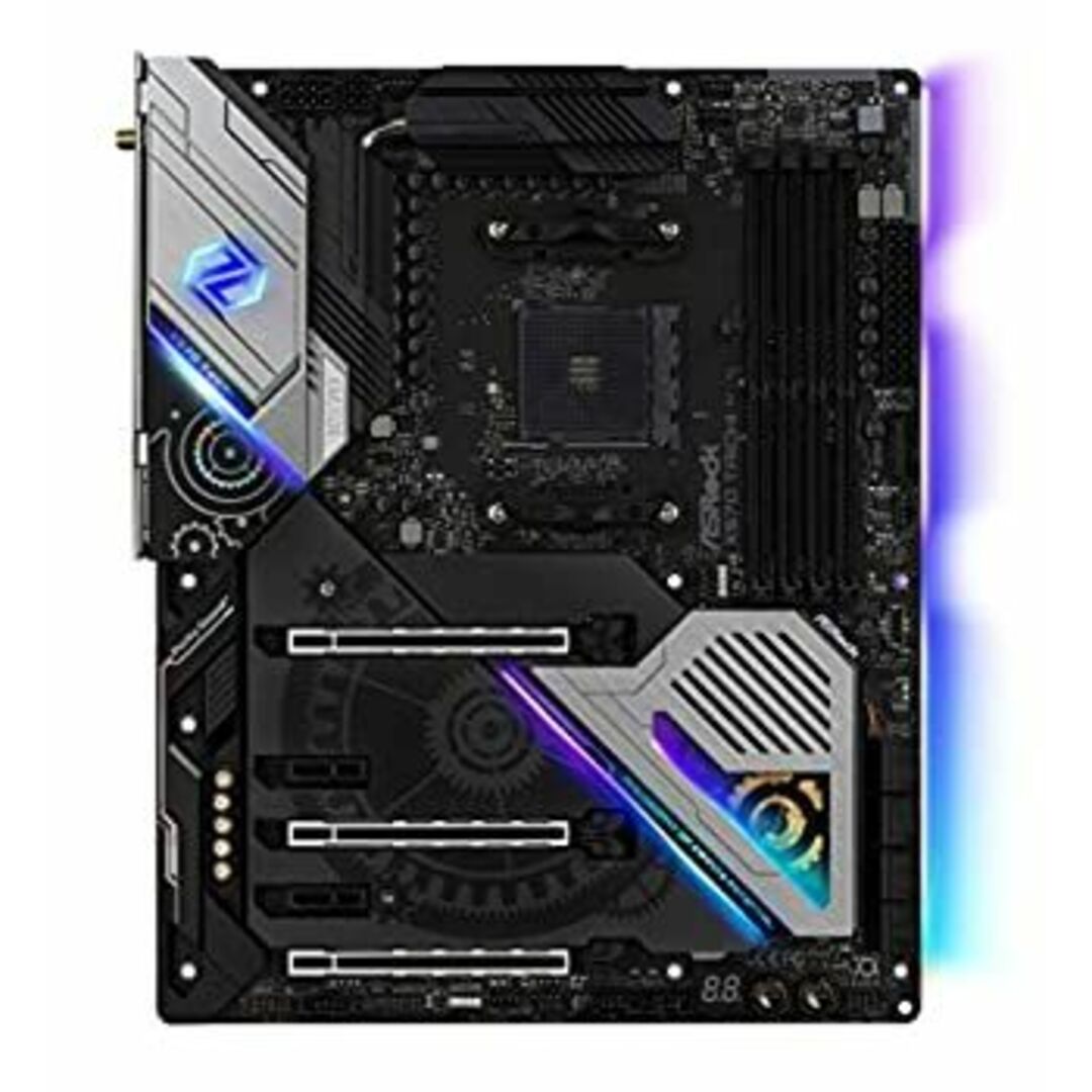ASRock AMD Ryzen 3000シリーズ CPU(Soket AM4)対応 X570チップセット搭載 ATX マザーボード X570 Taichi スマホ/家電/カメラのPC/タブレット(PCパーツ)の商品写真