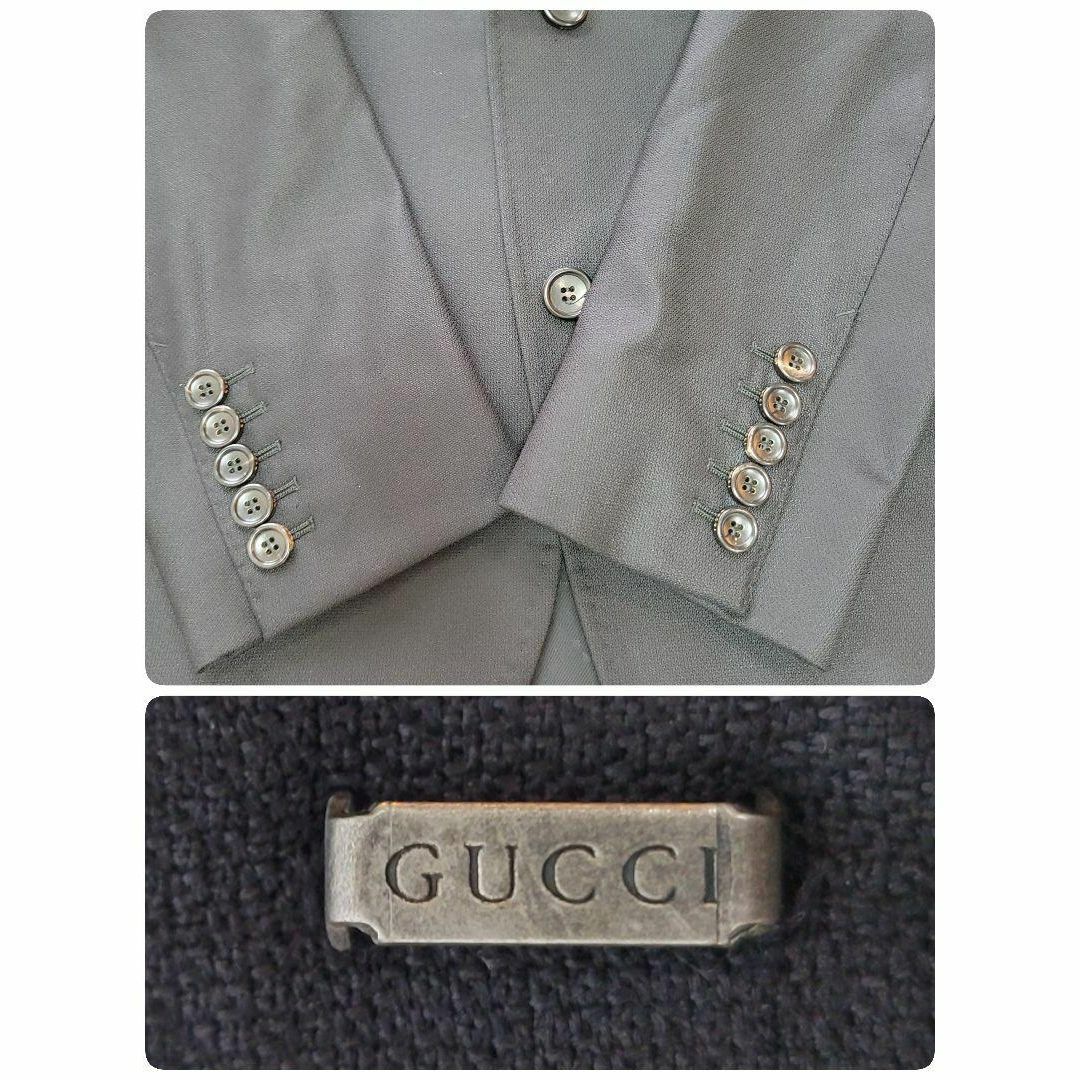 GUCCI - グッチ トムフォード期 シルク混 2B シングルスーツ GUCCI - グッチ トムフォード期 シルク混 2B シングルスーツ