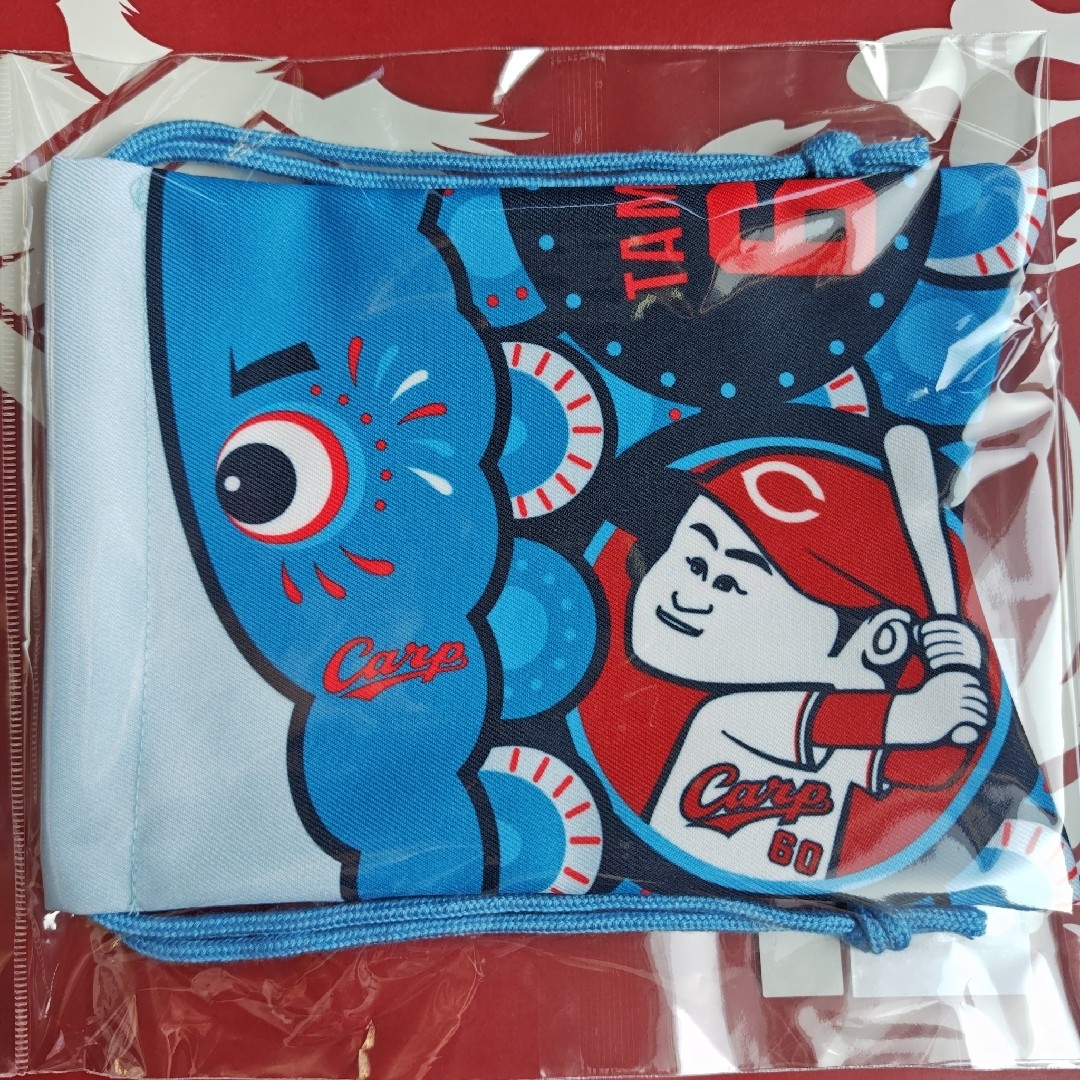 広島東洋カープ - カープ田村俊介選手こいのぼり巾着!限定販売 広島東洋カープ - カープ田村俊介選手こいのぼり巾着!限定販売