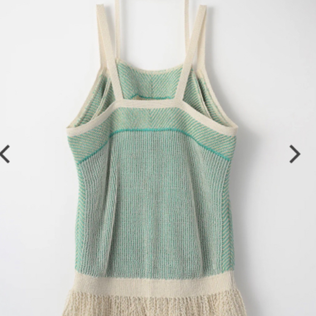 MURRAL - 新品未使用 タグ付き Murral pigment knit camisoleの MURRAL - 新品未使用 タグ付き Murral pigment knit camisoleの